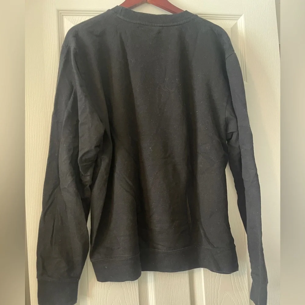 ELF Black Crewneck Sweater with Festive Design - Picture 4 of 4